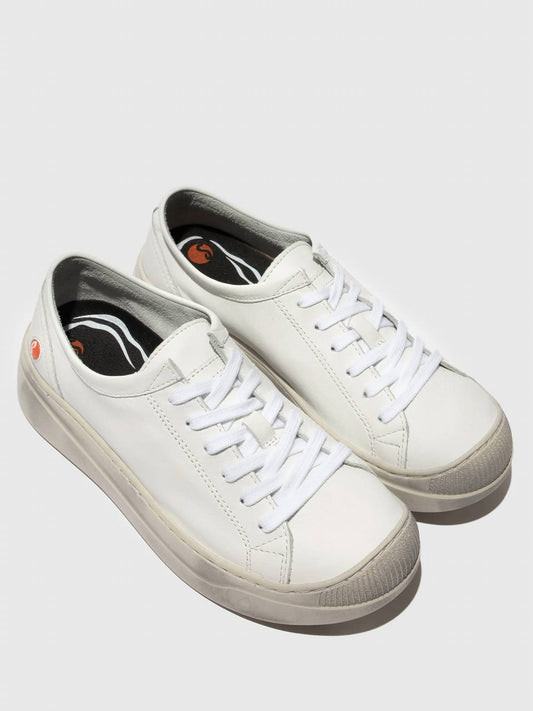 Softinos - Women's Lace-up Leather Shoes