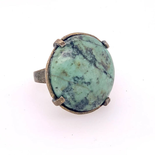Rebel Designs - round cabochon ring