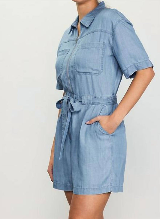 Skies Are Blue - Lila Romper