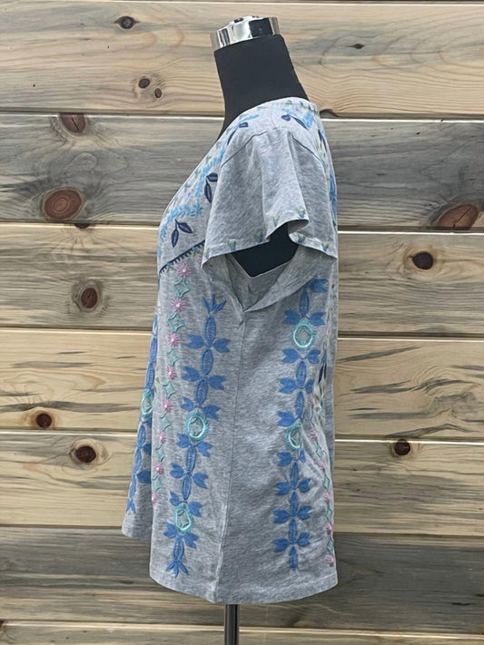 Johnny Was - Grace Flutter Sleeve Tee