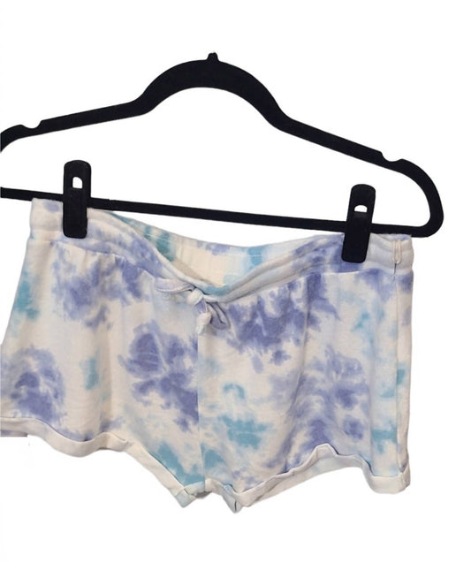 Vintage Havana - Women's Jasmine Tie Dye Hacci Tacked Shorts