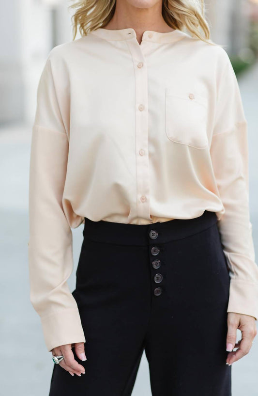 Kat Button Down Blouse
