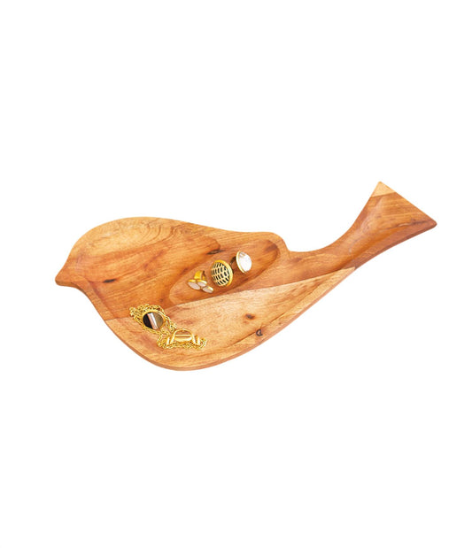 Mickler & Co. - Bird Platter Wooden Decor