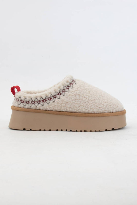 Ccocci - Women's Isaac Platform Sherpa Slipper