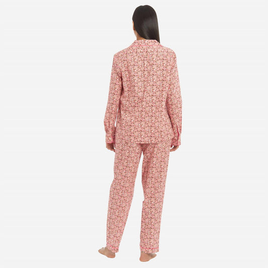 Liberty Print Floral Cotton Classic Long PJ Set