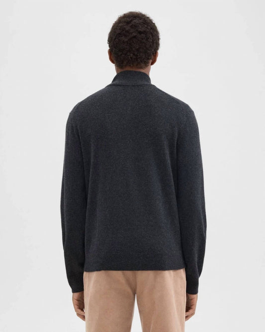Theory - Hilles Quarter Zip Cashmere Sweater
