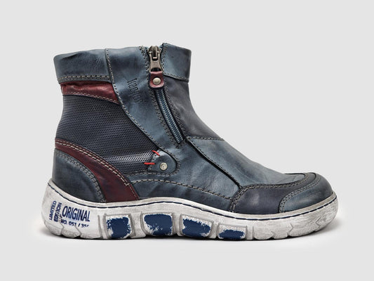 Kcr Group - Women's Original Zip-Up Leather Boots