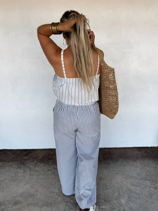 Blakeley - Seersucker Pant Set