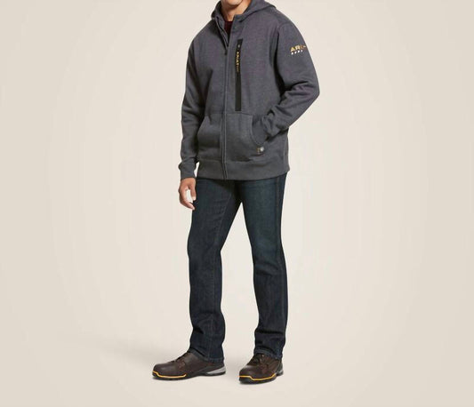 Ariat - Men's Rebar Workman Full Zip Hoodie