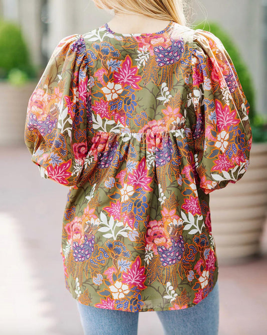 J.Marie - Hayes Puff Sleeve Tunic Top