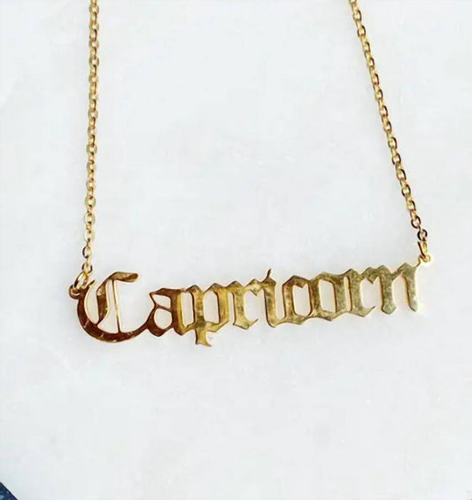 Ellison+Young - Women's Zodiac Necklace