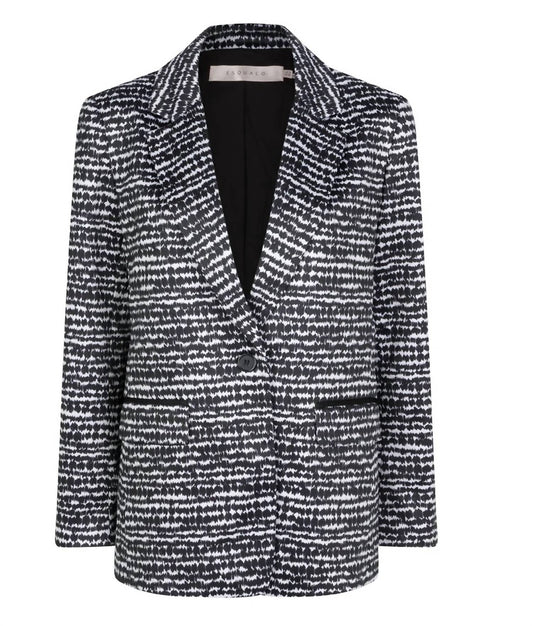 Esqualo - GRAPHIC ILLUSION BLAZER