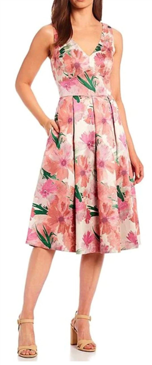 Eliza J - Floral cocktail dress