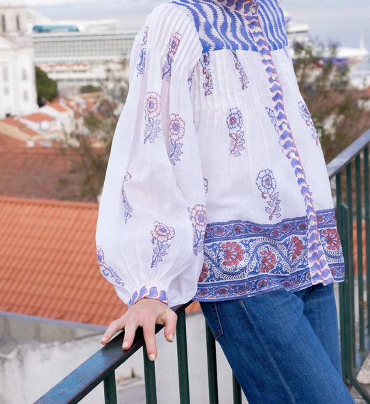 Oliphant - Mandarin Blouse Top