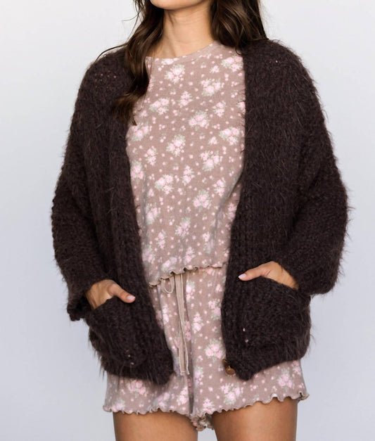 Storia - Teddy Fuzzy Cardigan