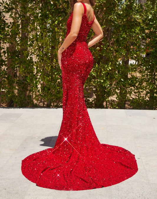 Portia&Scarlett - Sequined Prom Dress