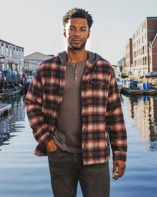 Flags & Anthem - Whitehall Hooded Shirt Jacket