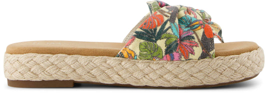Toms - Women's Abby Slide Flatform Espadrille Sandal