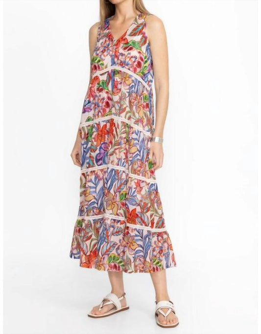 Johnny Was - CHEVRON TIERED TANK DRESS