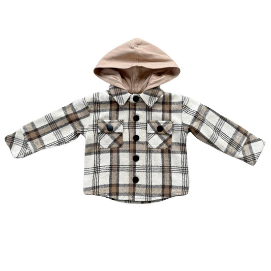 Babysprouts - Boy's Hooded Shacket