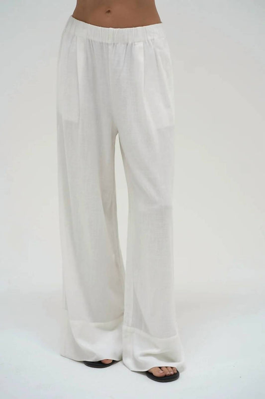 Lna - Kiana Linen Pull On Pant