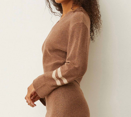 Monrow - PLUSH STRIPE SWEATER