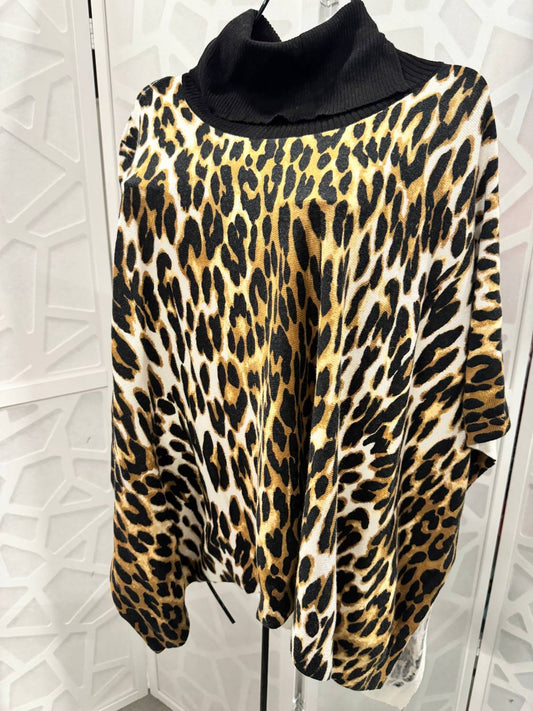 Tyler Boe - Women's Cheetah Print Poncho