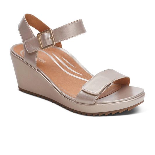 Aetrex - Women's Andrea Wedge Sandal