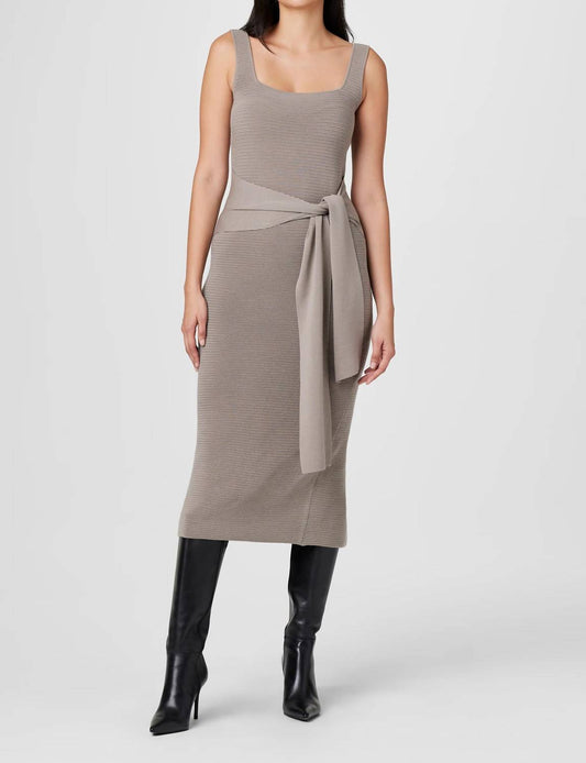 Toccin - Elia Tie Front Knit Dress