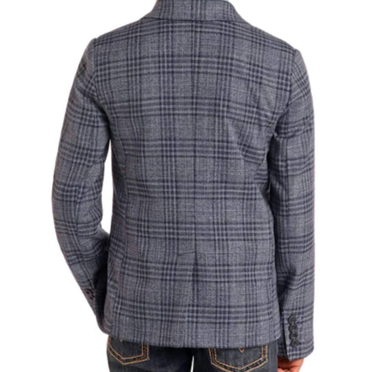 Panhandle - Boys Plaid Sport Coat