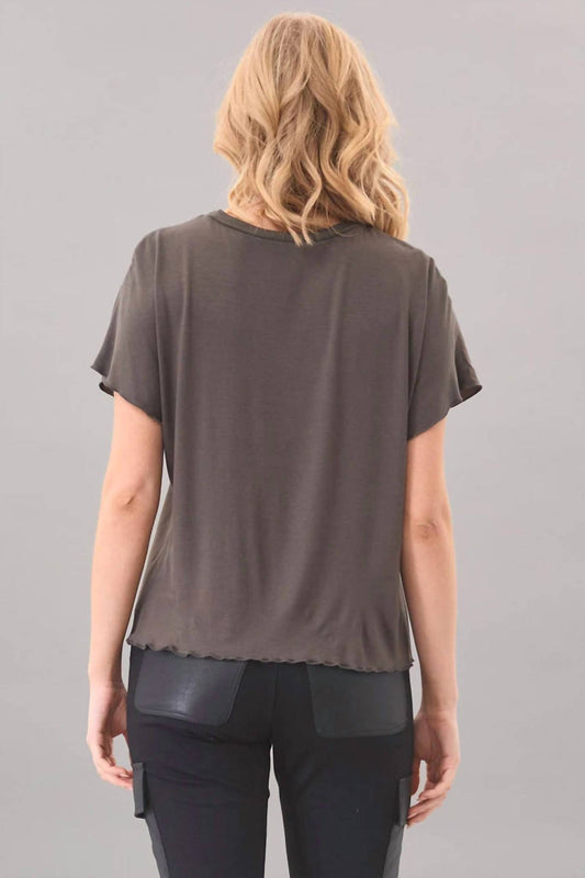 Lola & Sophie - Drop Shoulder Hybrid T-shirt