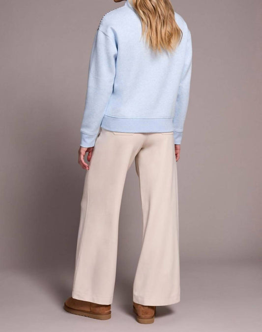 Tribal - Zip Funnel Neck Sweater