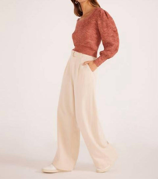 Minkpink - Faro Straight Leg Pant