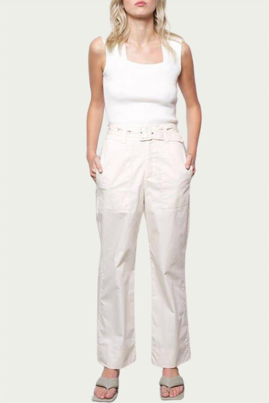 AMARA RIBBED-KNIT SLEEVELESS TOP