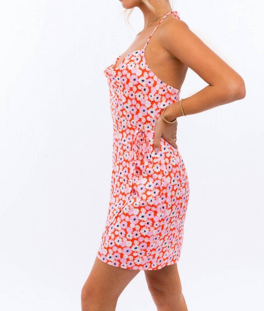 Le Lis - Flower Halter Dress