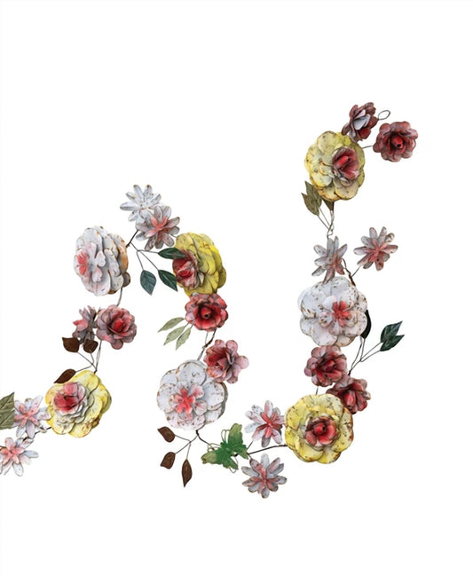 Creative Co-Op - Metal Floral Garland