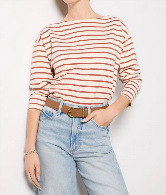 Faherty - Sport Jersey Boatneck Top
