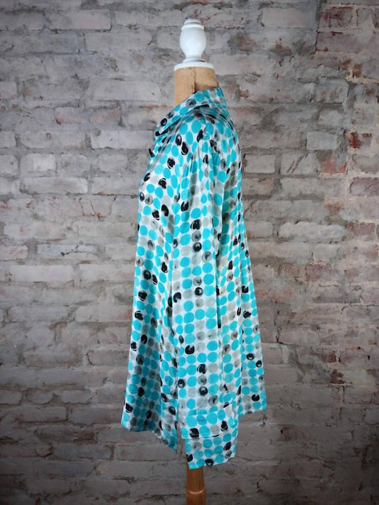 Multiples - Women's Dotted Hi-lo Top