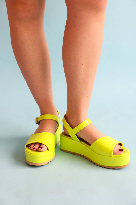 Chinese Laundry - Women Neon Moon Platform Sandals
