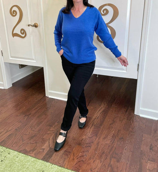 Skies Are Blue - Biggest Fan V Neck Sweater