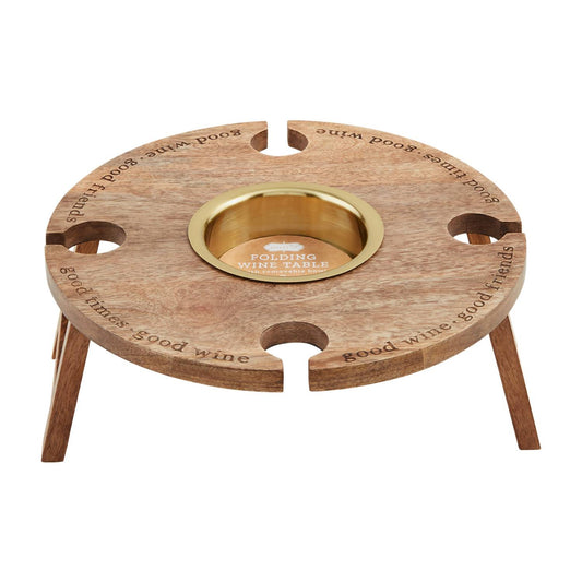 Mudpie - Folding Wine Tray