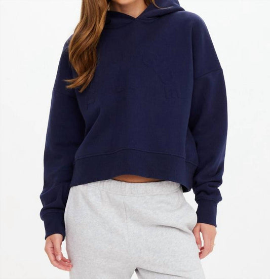 The Upside - Byron Embossed Logo Hoodie