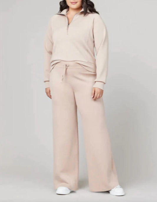 Spanx - Air Essentials Half Zip Lunar