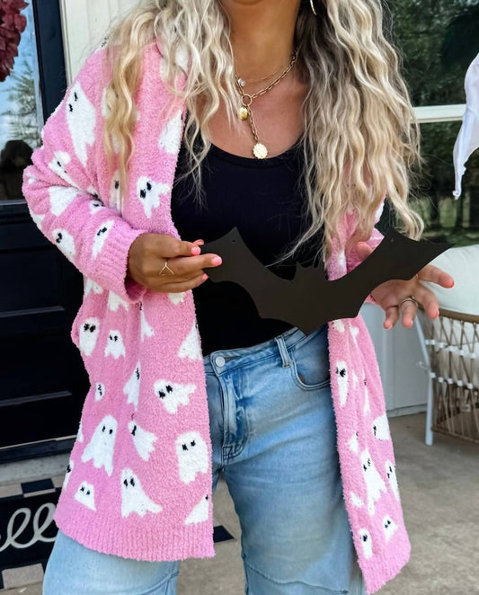 Blakely - The Cozy Cloud Halloween Super Soft Fall Cardigan