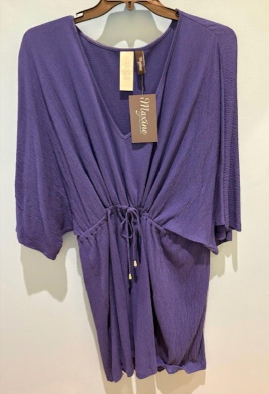 Maxine Of Hollywood - Women's Knit Crinkle Tunic - Plus