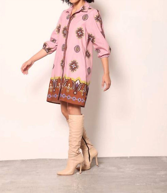 Maude - Floral Motifs Ava Dress