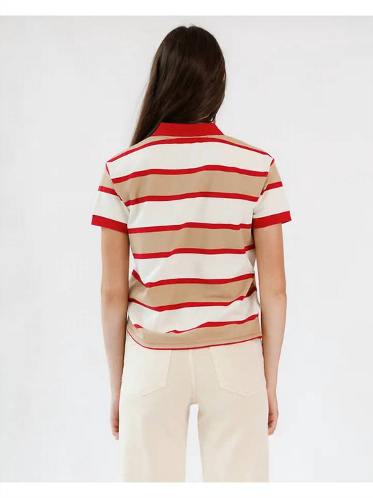 Downeast - Pep Club Short Sleeve Polo Top