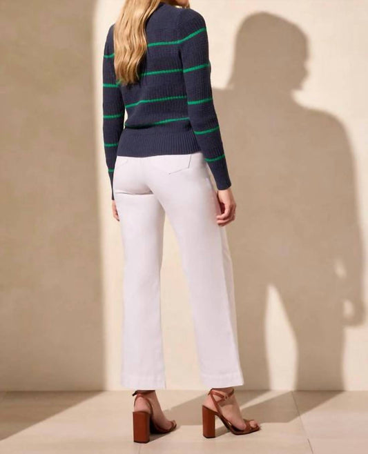 Tribal - Crew Stripe Sweater