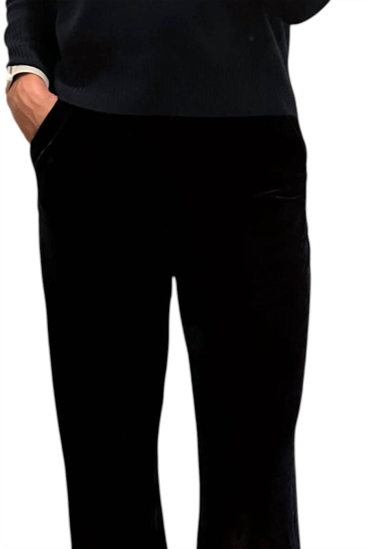 Frnch - Straight Leg Velvet Pants