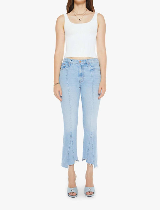 Mother - The Insider Fray Low-rise Stretch Crop Jeans